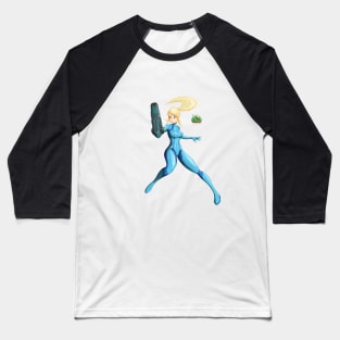 Samus Boba Baseball T-Shirt